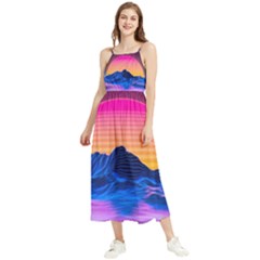 Boho Sleeveless Summer Dress 