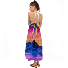 Halter Tie Back Dress  