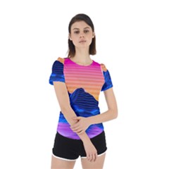 Back Cut Out Sport T-Shirt 