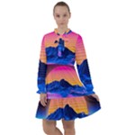 Outrun-vaporwave-hd-wallpaper-preview All Frills Chiffon Dress