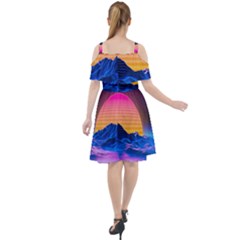 Cut Out Shoulders Dress 