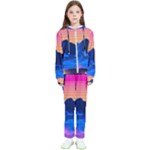 Outrun-vaporwave-hd-wallpaper-preview Kids  Tracksuit