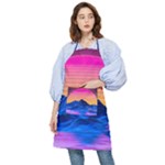 Outrun-vaporwave-hd-wallpaper-preview Pocket Apron