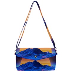 Removable Strap Clutch Bag 