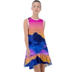 Outrun-vaporwave-hd-wallpaper-preview Frill Swing Dress