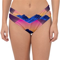 Double Strap Halter Bikini Bottoms 