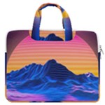 Outrun-vaporwave-hd-wallpaper-preview MacBook Pro Double Pocket Laptop Bag