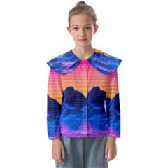 Kids  Peter Pan Collar Blouse 