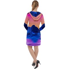 Long Sleeve Hoodie Dress 