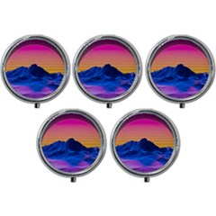 Mini Round Pill Box (Pack of 5) 
