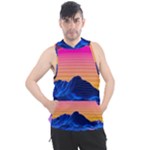Outrun-vaporwave-hd-wallpaper-preview Men s Sleeveless Hoodie