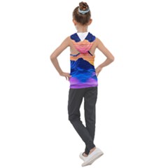 Kids  Sleeveless Hoodie 