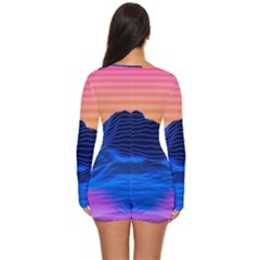 Long Sleeve Boyleg Swimsuit 
