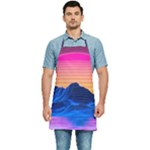 Outrun-vaporwave-hd-wallpaper-preview Kitchen Apron