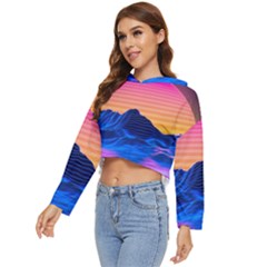 Women s Lightweight Cropped Hoodie 
