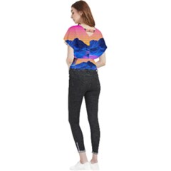 Butterfly Chiffon Blouse 