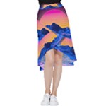 Outrun-vaporwave-hd-wallpaper-preview Frill Hi Low Chiffon Skirt
