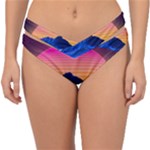 Outrun-vaporwave-hd-wallpaper-preview Double Strap Halter Bikini Bottom