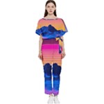 Outrun-vaporwave-hd-wallpaper-preview Batwing Lightweight Jumpsuit