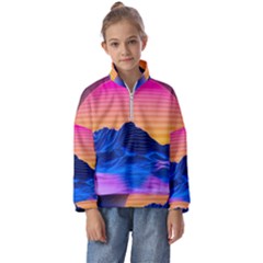 Kids  Half Zip Hoodie 