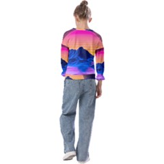 Kids  Cuff Sleeve Top 