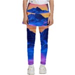 Outrun-vaporwave-hd-wallpaper-preview Kids  Skirted Pants