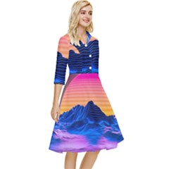 Classy Knee Length Dress 