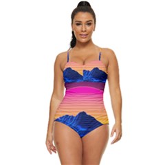Retro Full Coverage Swimsuit 