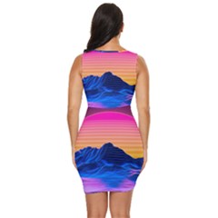 Draped Bodycon Dress 