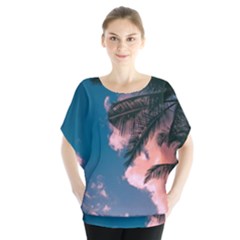 Batwing Chiffon Blouse 