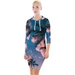 Pexels-photo-2486168 Quarter Sleeve Hood Bodycon Dress
