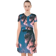 Adorable in Chiffon Dress 