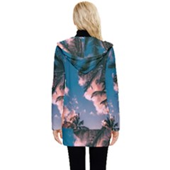 Button Up Hooded Coat  
