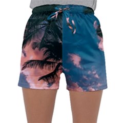 Women s Satin Sleepwear Shorts 