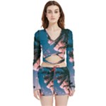 Pexels-photo-2486168 Velvet Wrap Crop Top and Shorts Set