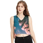 Pexels-photo-2486168 V-Neck Cropped Tank Top