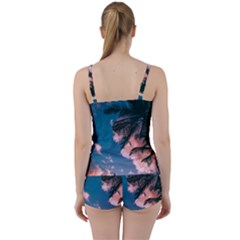 Tie Front Two Piece Tankini 