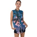 Pexels-photo-2486168 Sleeveless Chiffon Button Shirt