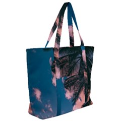 Zip Up Canvas Bag 