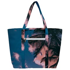 Zip Up Canvas Bag 