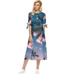 Pexels-photo-2486168 Bow Sleeve Chiffon Midi Dress