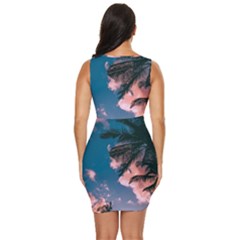 Draped Bodycon Dress 