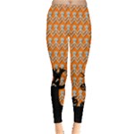 halloween-background Leggings 