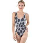 Net-Steals High Leg Strappy Swimsuit - Wild Animal