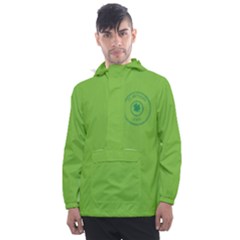 Men s Front Pocket Pullover Windbreaker 