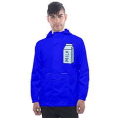 Men s Front Pocket Pullover Windbreaker 