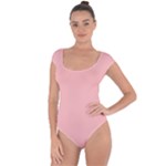 ffc0c0 Short Sleeve Leotard 