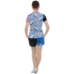 Women s Mesh T-Shirt and Shorts Set 