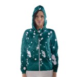 pop094a Women s Hooded Windbreaker