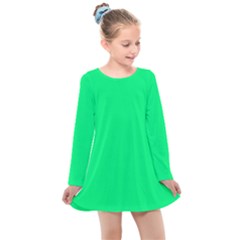 Kids  Long Sleeve Dress 